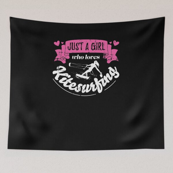 Item preview, Just A Girl Who Loves Kitesurfing Gift Surfer designed and sold by jeffded.