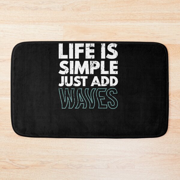 Item preview, Life Is Simple Add Waves Kitesurfing Gift Surfer designed and sold by jeffded.