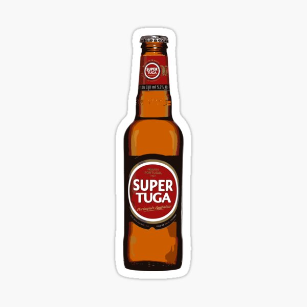Força Portugal Bouteille Super Tuga Sticker