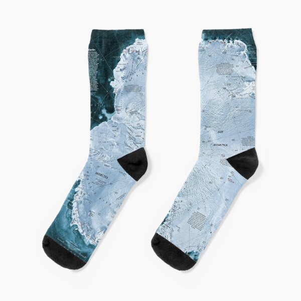 Satellite map of Antarctica - Спутниковая карта Антарктиды  #Satellitemap #Antarctica  Socks