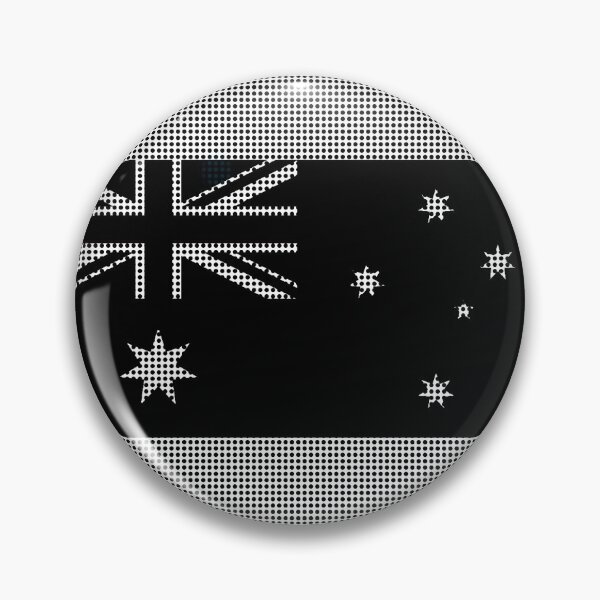 Artikelvorschau, Australische Flagge Schwarzweiss entworfen und verkauft von AJ505.