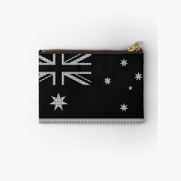Item preview, Australian Flag Black and White designed and sold by AJ505.