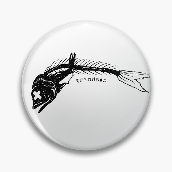 Item preview, grandson fan art grunge fish designed and sold by kryke.