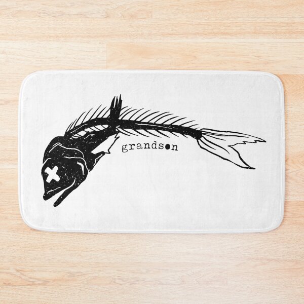 Item preview, grandson fan art grunge fish designed and sold by kryke.