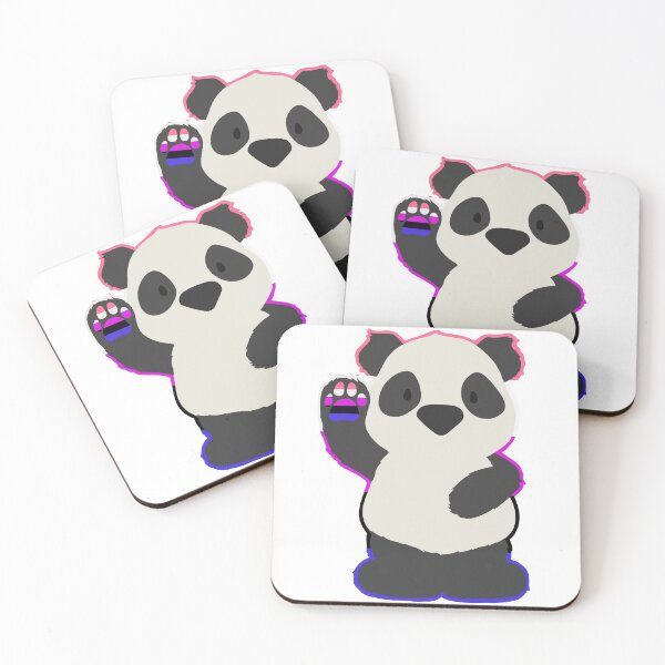 Item preview, Gender Fluid Pride Panda designed and sold by LottieLouArt.
