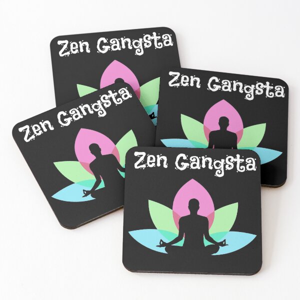 Item preview, Yoga Gift Zen Gangsta Lotus Graphic designed and sold by DSweethearts.