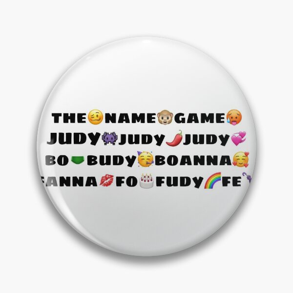 Item preview, the?name?game?JUDY?judy?judy?bo?budy?boanna?fanna?fo?fudy?fe? designed and sold by cydneysstickers.