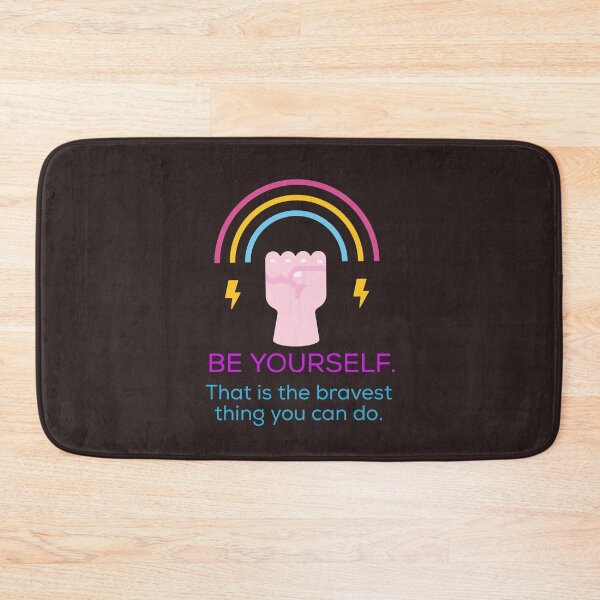 Item preview, Be yourself. Be brave. designed and sold by PaperDreamPod.