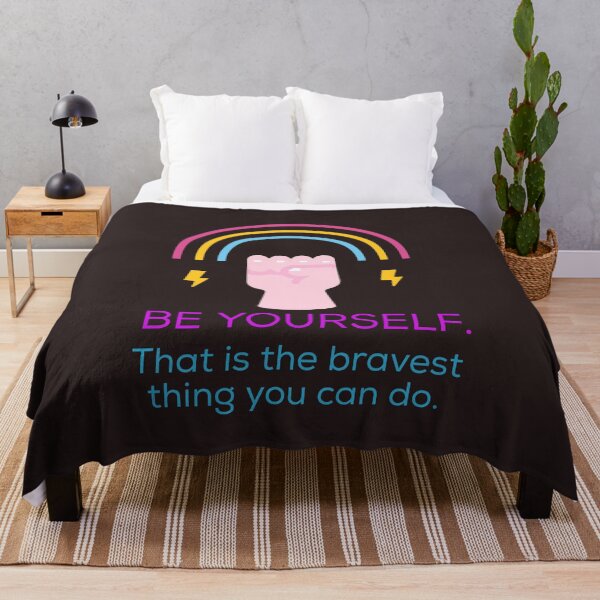 Item preview, Be yourself. Be brave. designed and sold by PaperDreamPod.