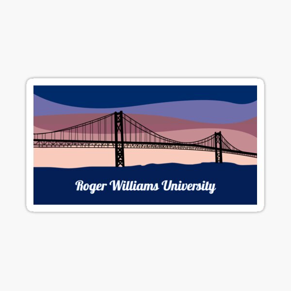 Item preview, Roger Williams University- Mount Hope Bridge Sunset designed and sold by lindsey788.