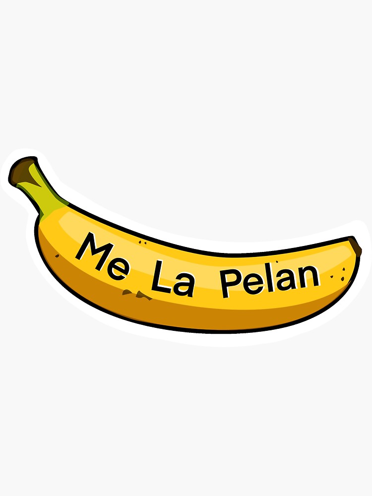 "Me la pelan" Sticker by Griscastillo Redbubble