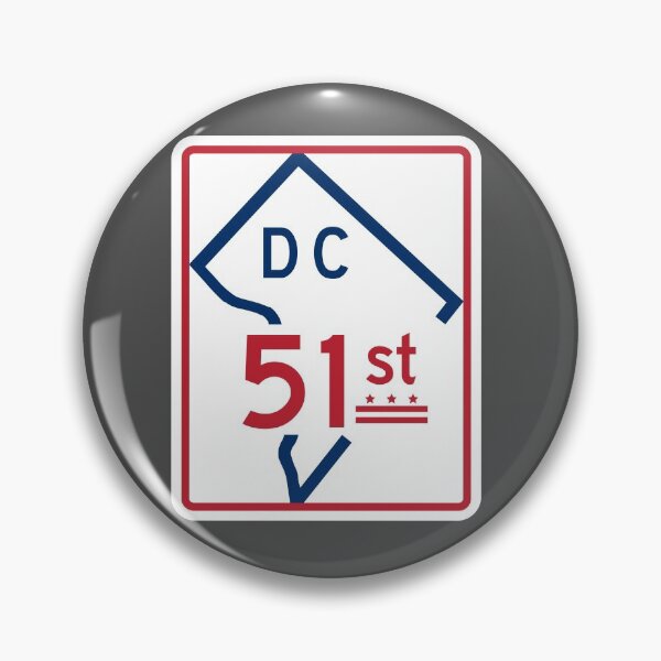 Item preview, The Road To Statehood - DC 51 (#1) designed and sold by brainthought.