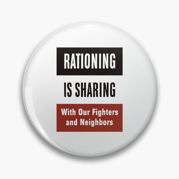 Item preview, Rationing Is Sharing -- WWII  designed and sold by warishellstore.