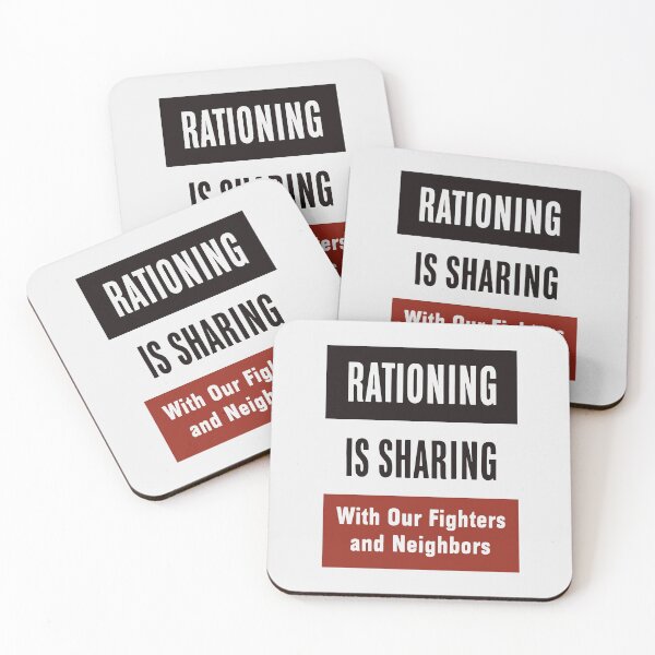Item preview, Rationing Is Sharing -- WWII  designed and sold by warishellstore.