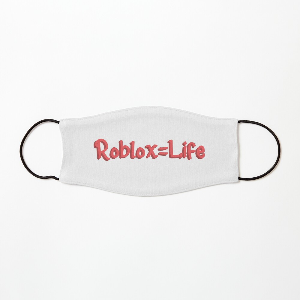 Roblox Is Life Mask By Hoonurkaur Redbubble - roblox keychain