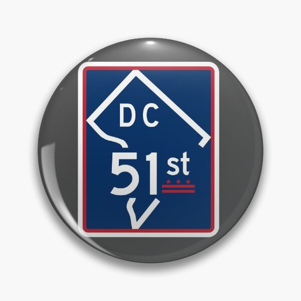 Item preview, The Road To Statehood - DC 51 (#2) designed and sold by brainthought.