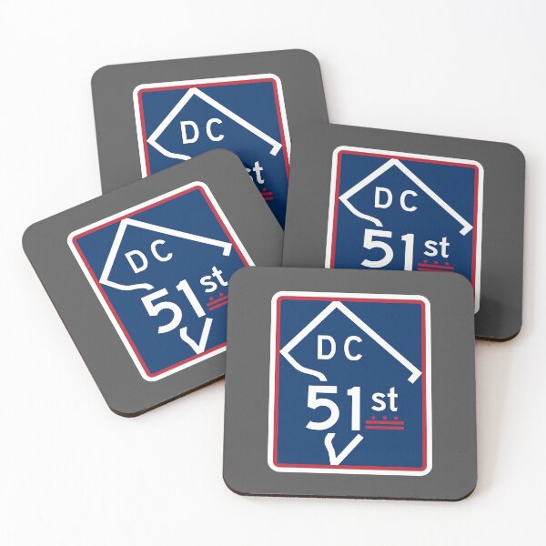 Item preview, The Road To Statehood - DC 51 (#2) designed and sold by brainthought.