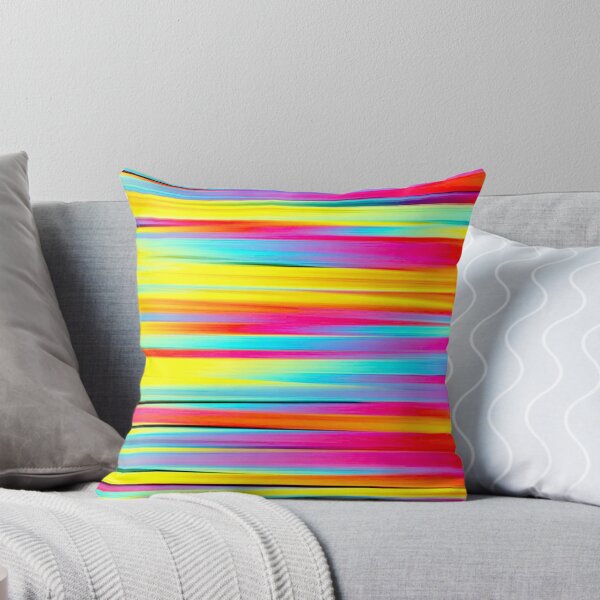Item preview, Rayas de colores abstractos de neón brillante designed and sold by sunshine64.