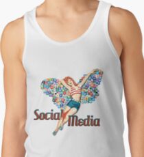 Social Media Fairy Tank Top