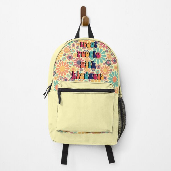 Treat People With Kindness Groovy Backpack
