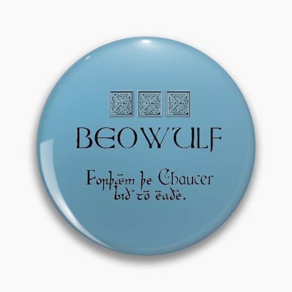 Item preview, Beowulf vs Chaucer designed and sold by candhdesigns.
