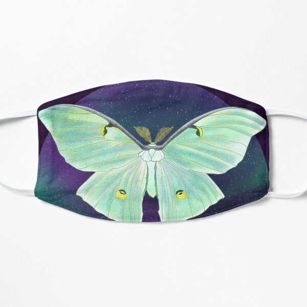 Luna moth Flat Mask