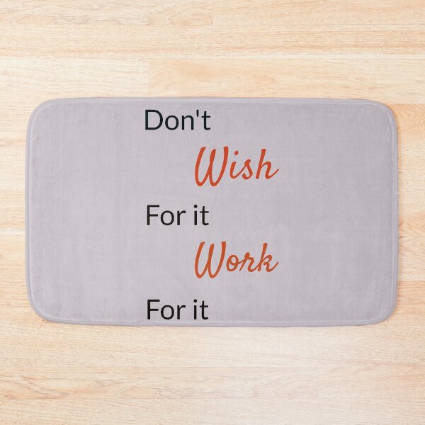 Item preview, don't wish for it work  for it , always work hard designed and sold by ihsanestore01.
