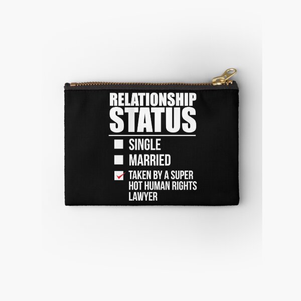 Item preview, Relationship status taken by super hot Human Rights Lawyer Law School Attorney Valentine's Day designed and sold by losttribe.