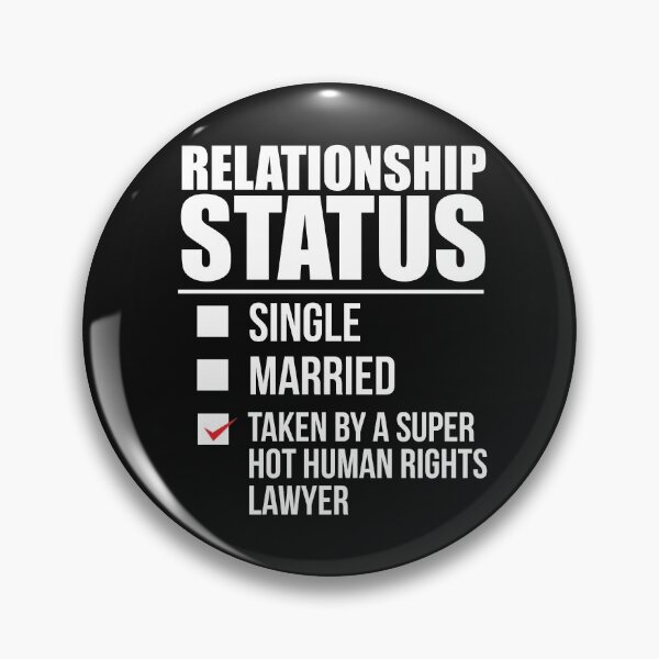 Aperçu de l'œuvre État des relations pris par super chaud Avocat des droits de l'homme Avocat de la faculté de droit Saint Valentin créée et vendue par losttribe.