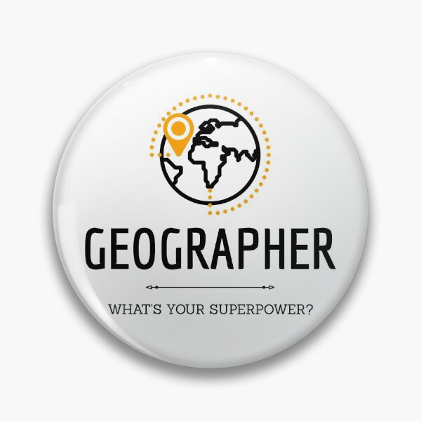 Item preview, Geographer What's Your Superpower? Geography Gift Idea designed and sold by designwaves.