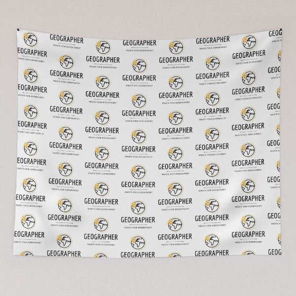 Item preview, Geographer What's Your Superpower? Geography Gift Idea designed and sold by designwaves.