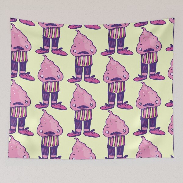 Item preview, Cupcake Kid Funny Hand Drawn Monster Doodle designed and sold by PastelPickles.