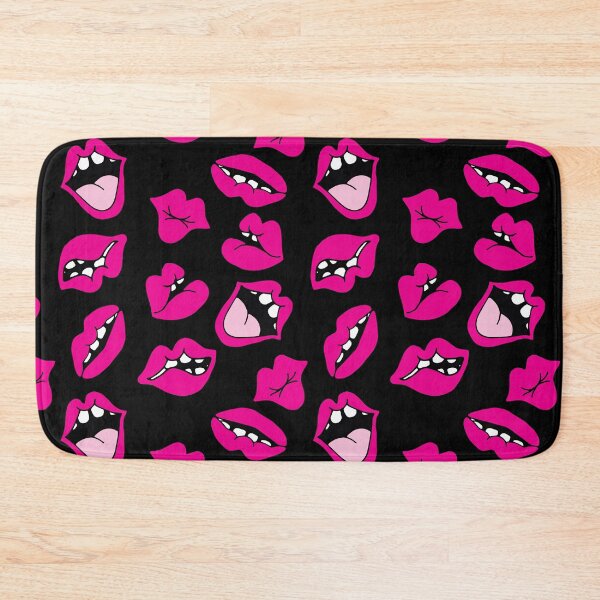 Item preview, LIPS AND WHAT! (BLACK) designed and sold by Claudia Ramos.