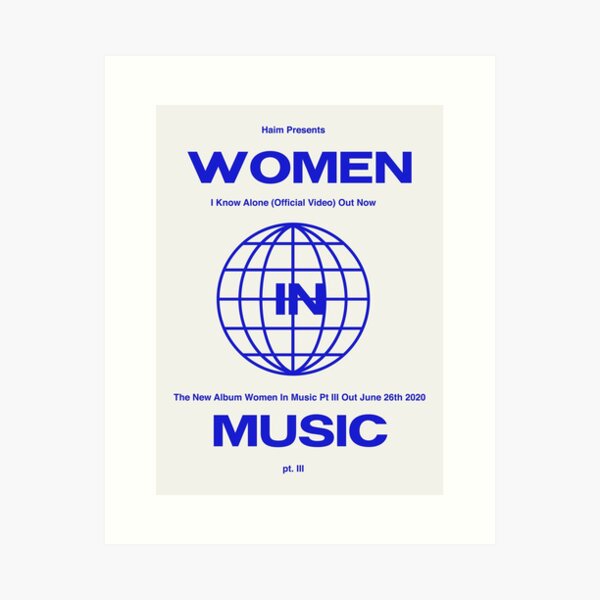 women in music Art Print