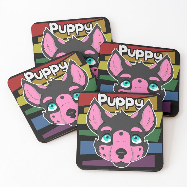 Item preview, Light Pink Rainbow Puppy designed and sold by LilRoar.