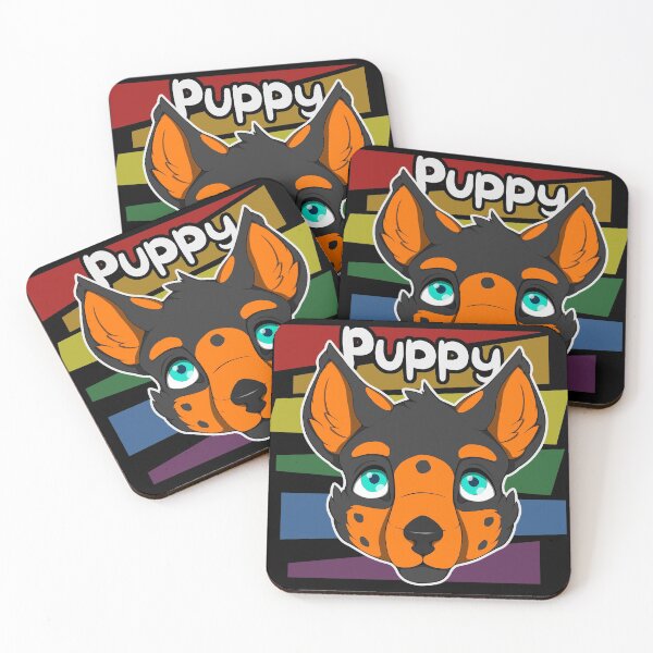 Item preview, Orange Rainbow Puppy designed and sold by LilRoar.
