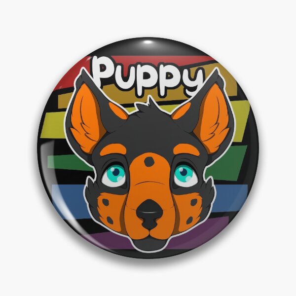 Item preview, Orange Rainbow Puppy designed and sold by LilRoar.