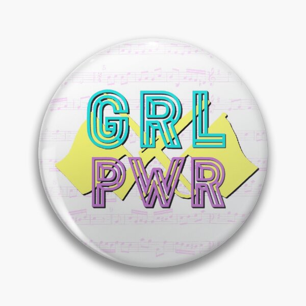 Item preview, GRL PWR - Girl Power - Color Guard designed and sold by BandMomDesigns.