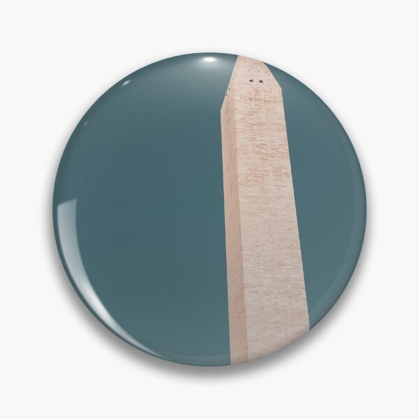 Item preview, Washington Monument tall obelisk in National Mall Washington DC retro colors  designed and sold by Brian Scantlebury.