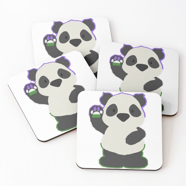 Item preview, Genderqueer Pride Panda designed and sold by LottieLouArt.