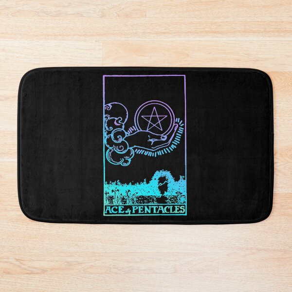 Item preview, Ace of Pentacles Tarot Card Rider Waite Witchy designed and sold by intothevoiddd.
