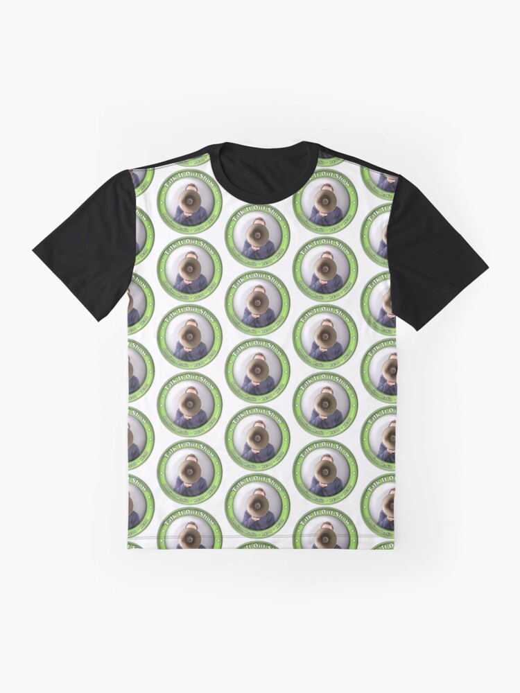 Alternate view of Talk It Out Show Graphic T-Shirt