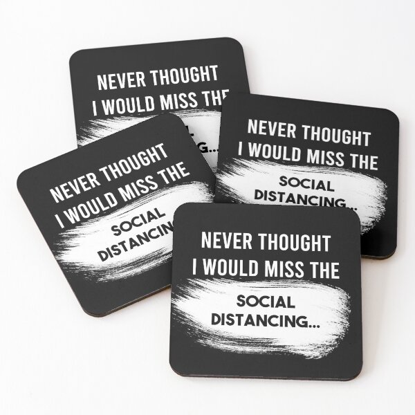 Item preview, Miss social distancing - Quarantine - White version designed and sold by crismk.