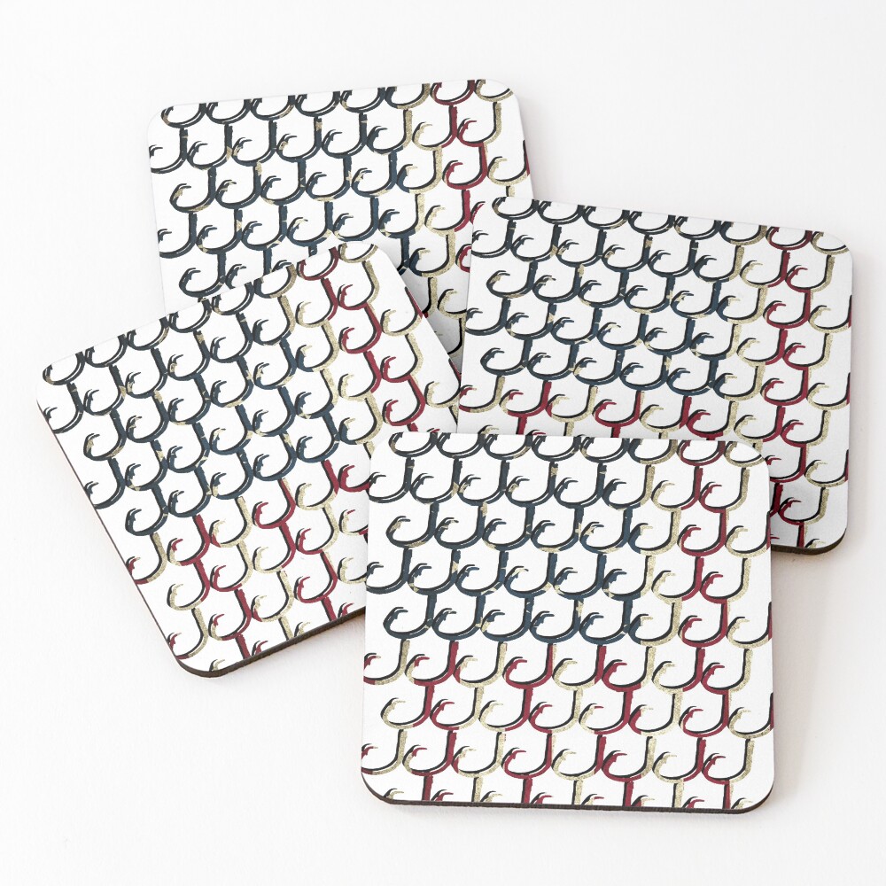 Item preview, Coasters (Set of 4) designed and sold by hookink.