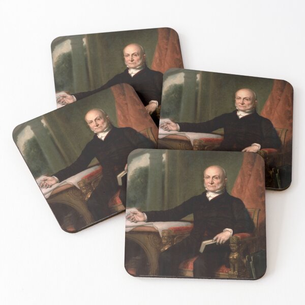 Item preview, President John Quincy Adams Painting designed and sold by warishellstore.