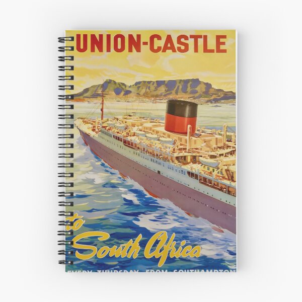 Item preview, To South Africa vintage travel poster designed and sold by stickart-marek.