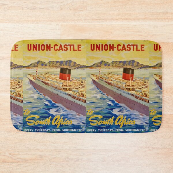 Item preview, To South Africa vintage travel poster designed and sold by stickart-marek.