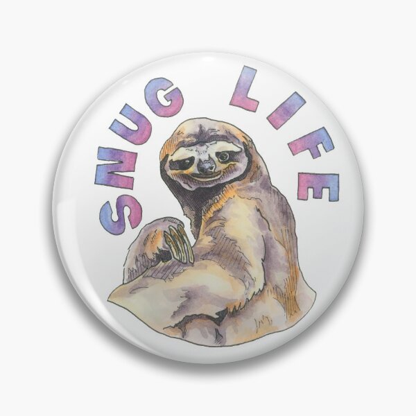 Item preview, The Snug Life Sloth designed and sold by artfulturkey.