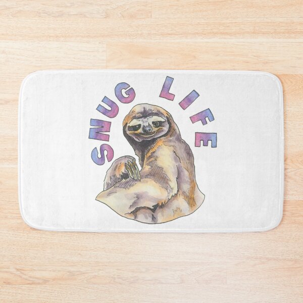 Item preview, The Snug Life Sloth designed and sold by artfulturkey.