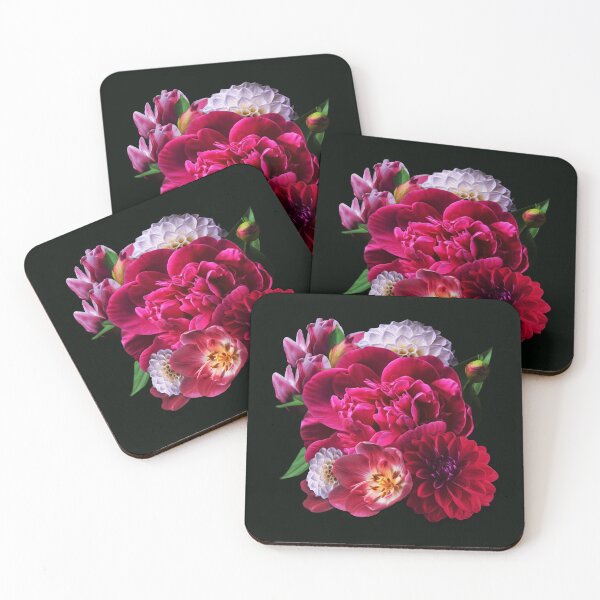Item preview, Moody Fuchsia Floral designed and sold by Aubergine Designs.